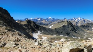 Les Ecrins et la roche du Chardonnet
