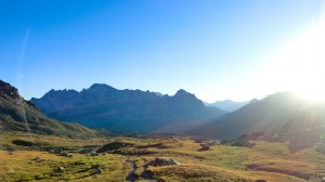 Descente vers les Daryères