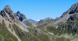 Le mont Blanc, depuis la Ponsonnière